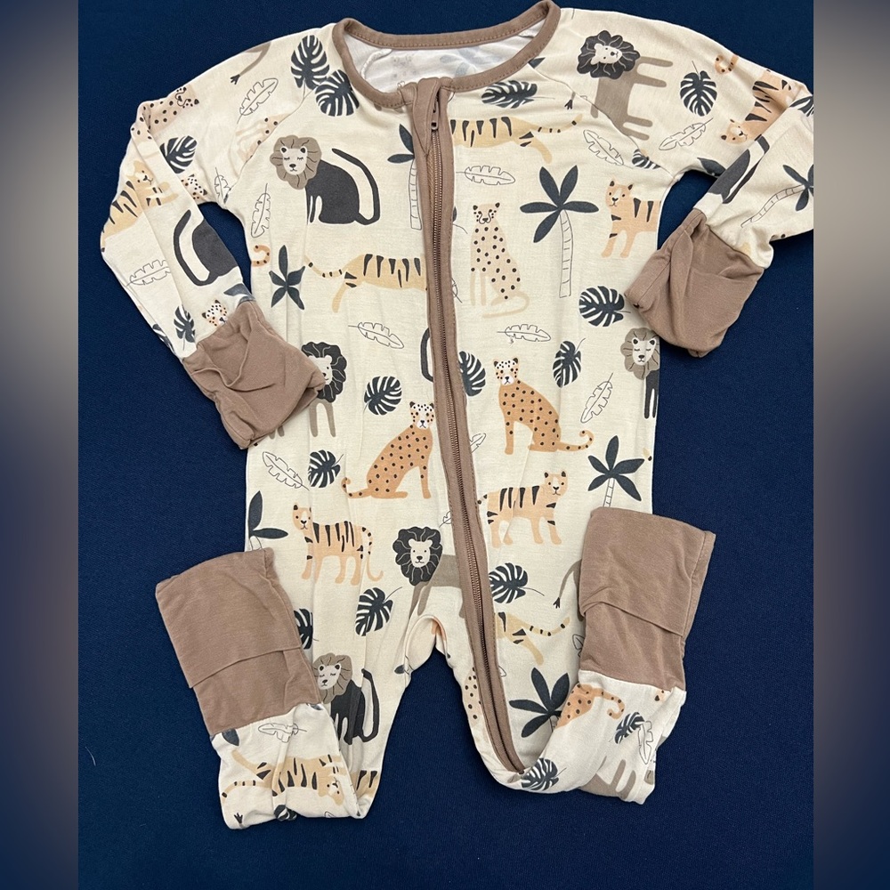 Little Sleepies Jungle Animals Zippy